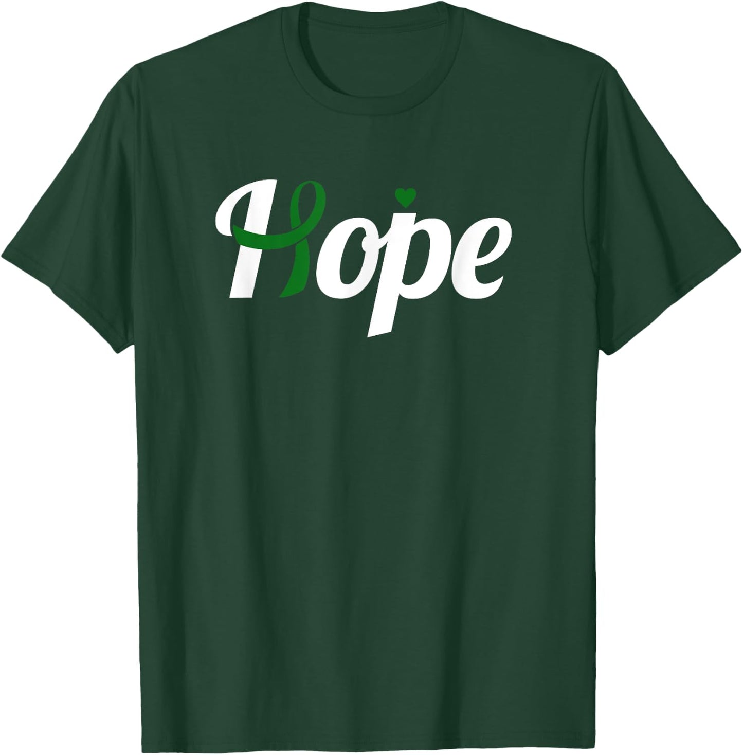 Hope - Liver Cancer Shirt Liver Cancer Support Shirt & Gift T-Shirt - T-Shirt | Forest