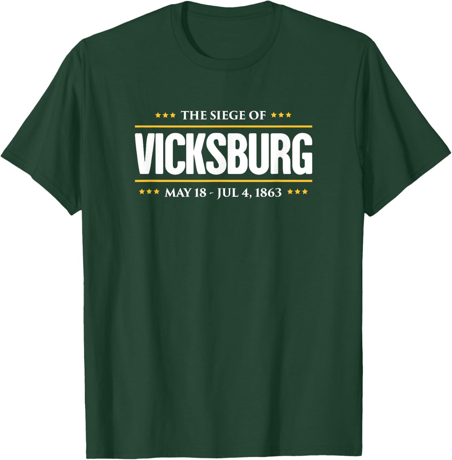 Civil War - The Siege Of Vicksburg T-Shirt - T-Shirt | Forest