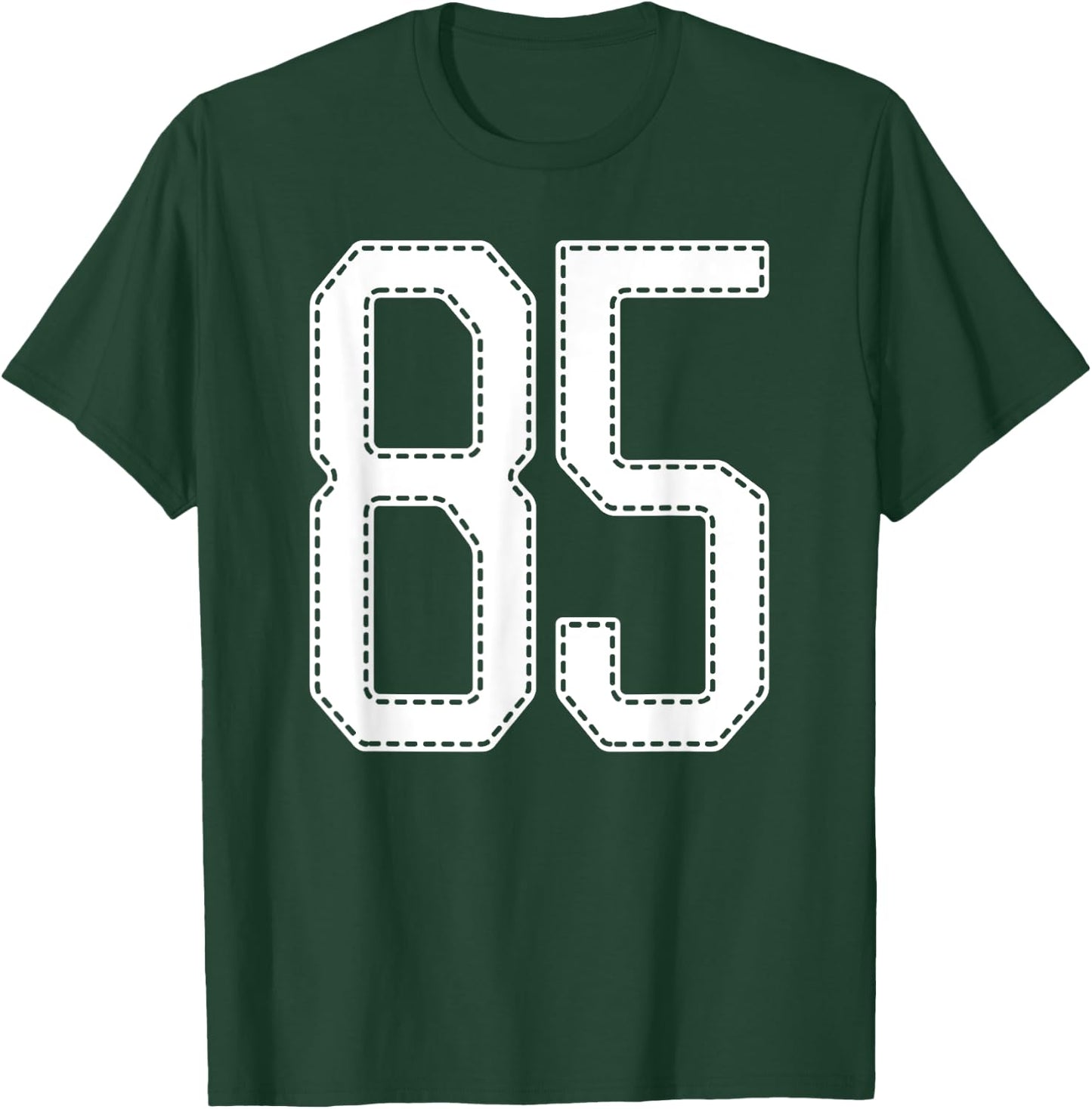 Official Team League #85 Jersey Number 85 Sports Jersey T-Shirt - T-Shirt | Forest