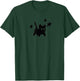 Y2K 90s Scary Cat Tomcat is Scared under Starry Women Girls Kids T-Shirt - T-Shirt | Forest