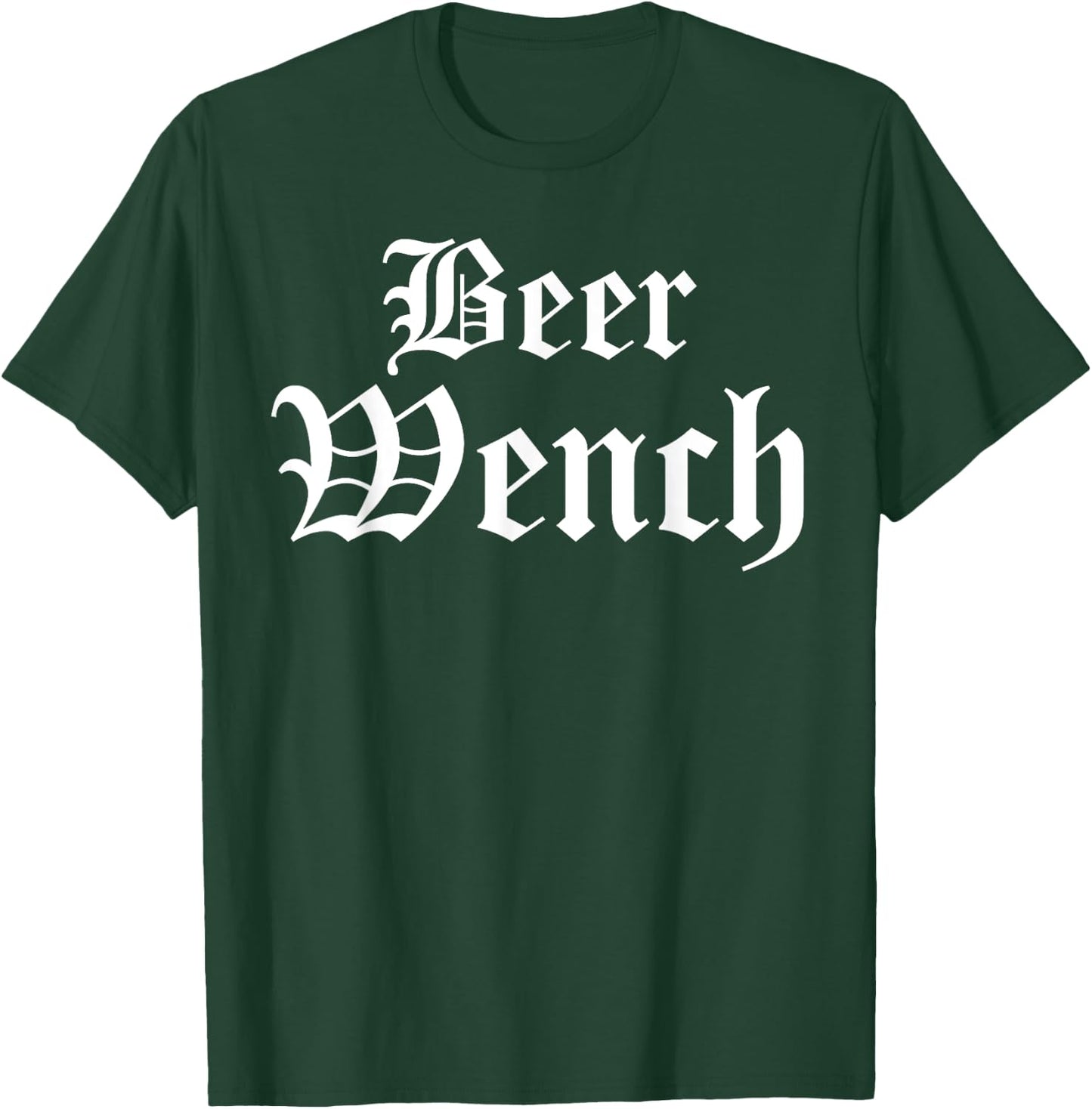 Beer Wench Ren Faire Medieval T-Shirt - T-Shirt | Forest