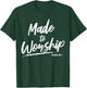 Christian Worship Leader Faith & Praise Psalm Verse Gift T-Shirt - T-Shirt | Forest