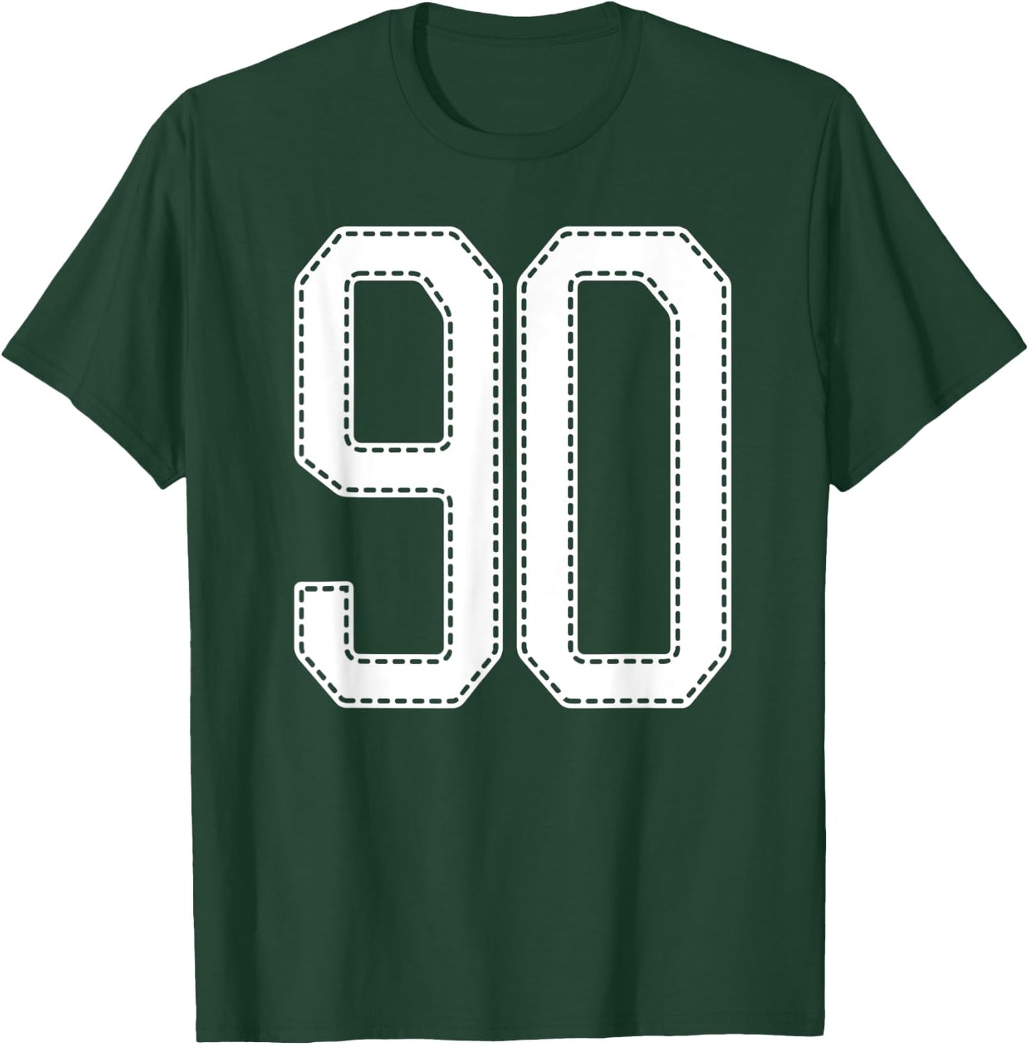 Official Team League #90 Jersey Number 90 Sports Jersey T-Shirt - T-Shirt | Forest