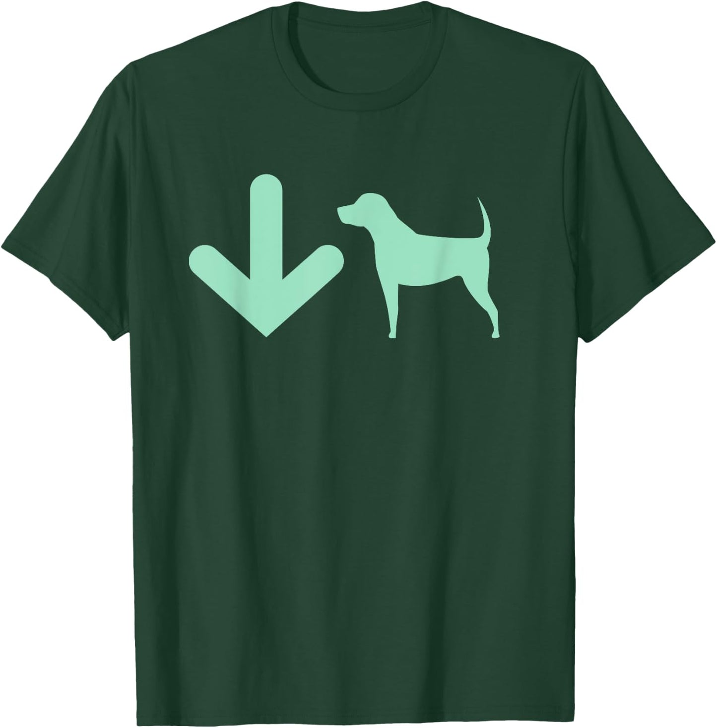 Yoga Dog - Yoga Down Dog Shirt - Downward Dog Funny T-Shirt - T-Shirt | Forest