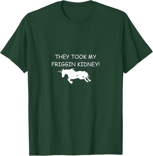 Discord Productions Kids Black Cotton Polyester - Small - Modern Unicorn Graphic Print - - Short Sleeve T-Shirt - T-Shirt | Forest