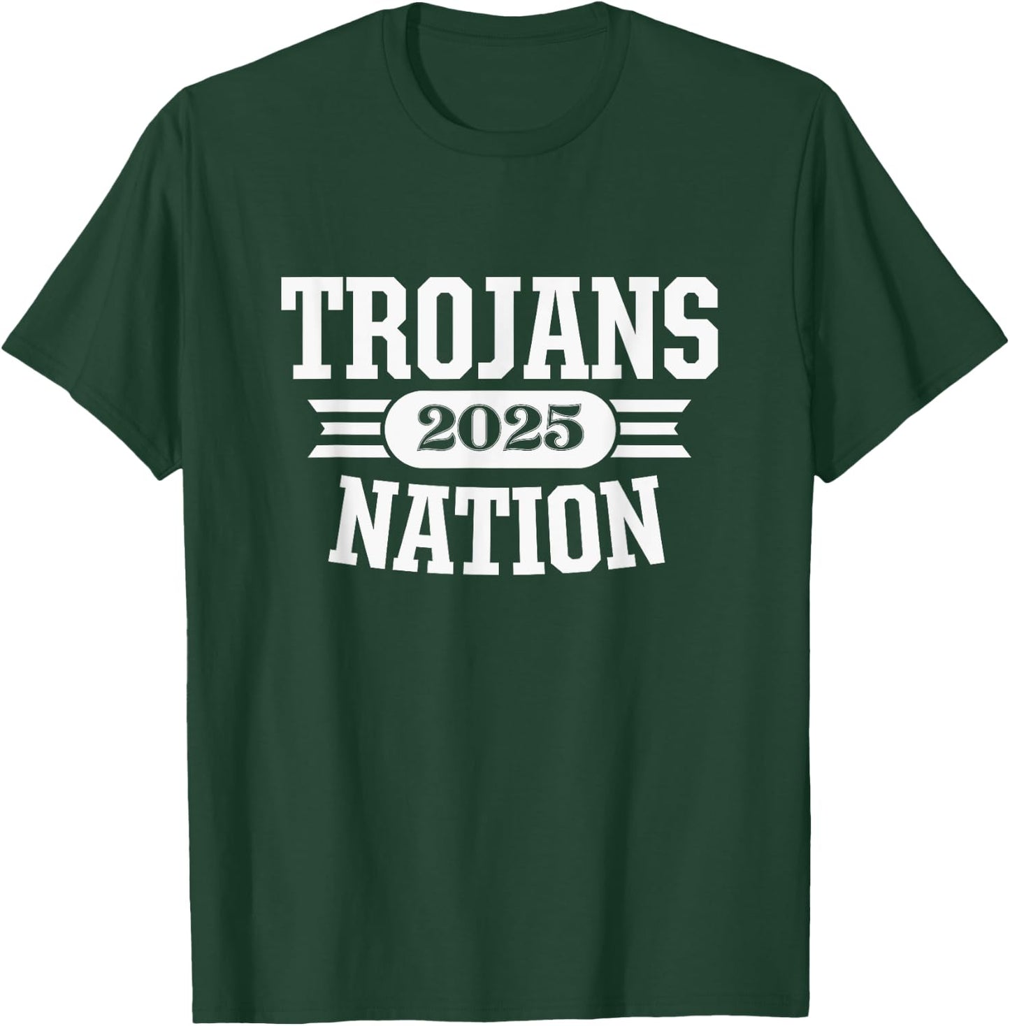 Monroe Trojans Nation 2025 T-Shirt - T-Shirt | Forest