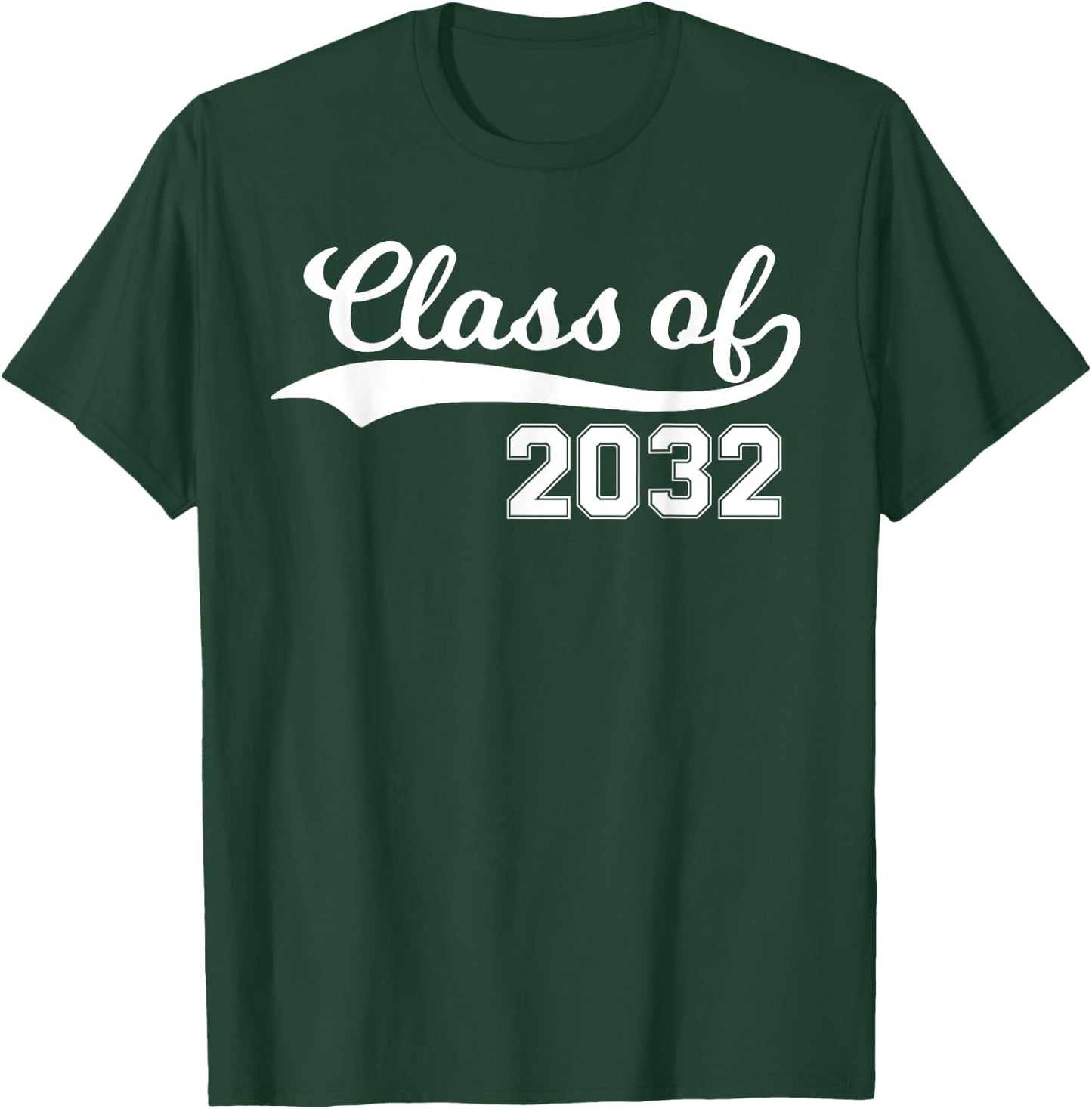 Class of 2032 Grow With Me Shirt First Day of School T-Shirt - T-Shirt | Forest