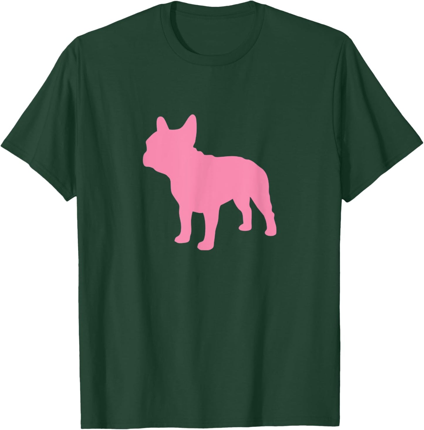 Pink French Bulldog Frenchie Lover Apparel Men Women Kids T-Shirt - T-Shirt | Forest