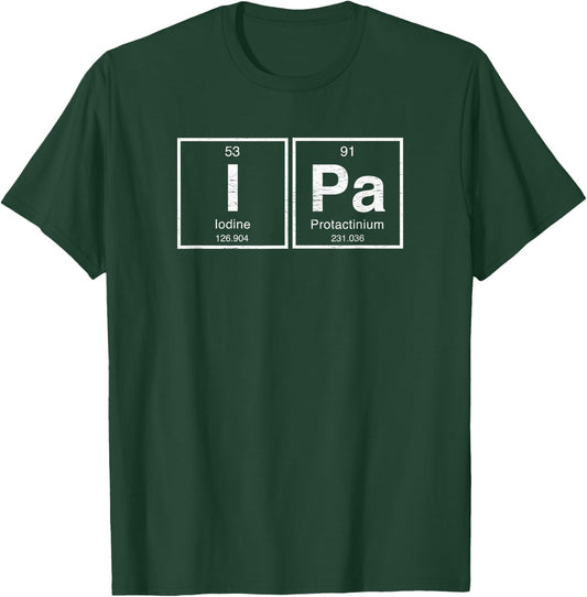 IPA Periodic Table Elements Of Beer Shirt T-Shirt - T-Shirt | Forest