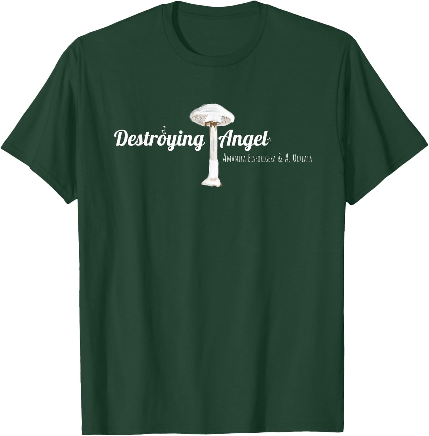 Destroying Angel | Amanita Mushroom Shroom Shirt T-Shirt - T-Shirt | Forest