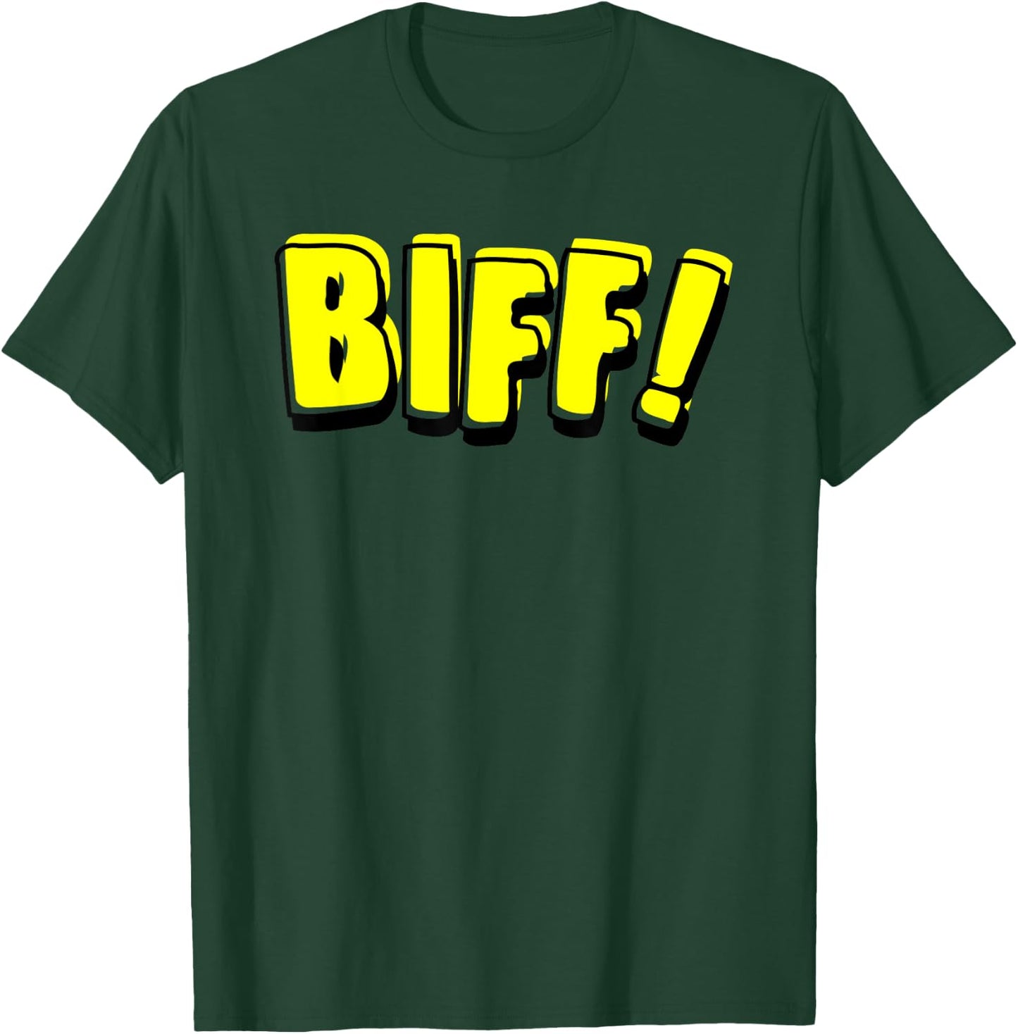 Funny Vintage Comic Book Style Sound Effect Biff Gift T-Shirt - T-Shirt | Forest