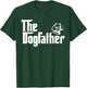 The Dogfather Pitbull Funny Father Dog Lover Men T-Shirt - T-Shirt | Forest