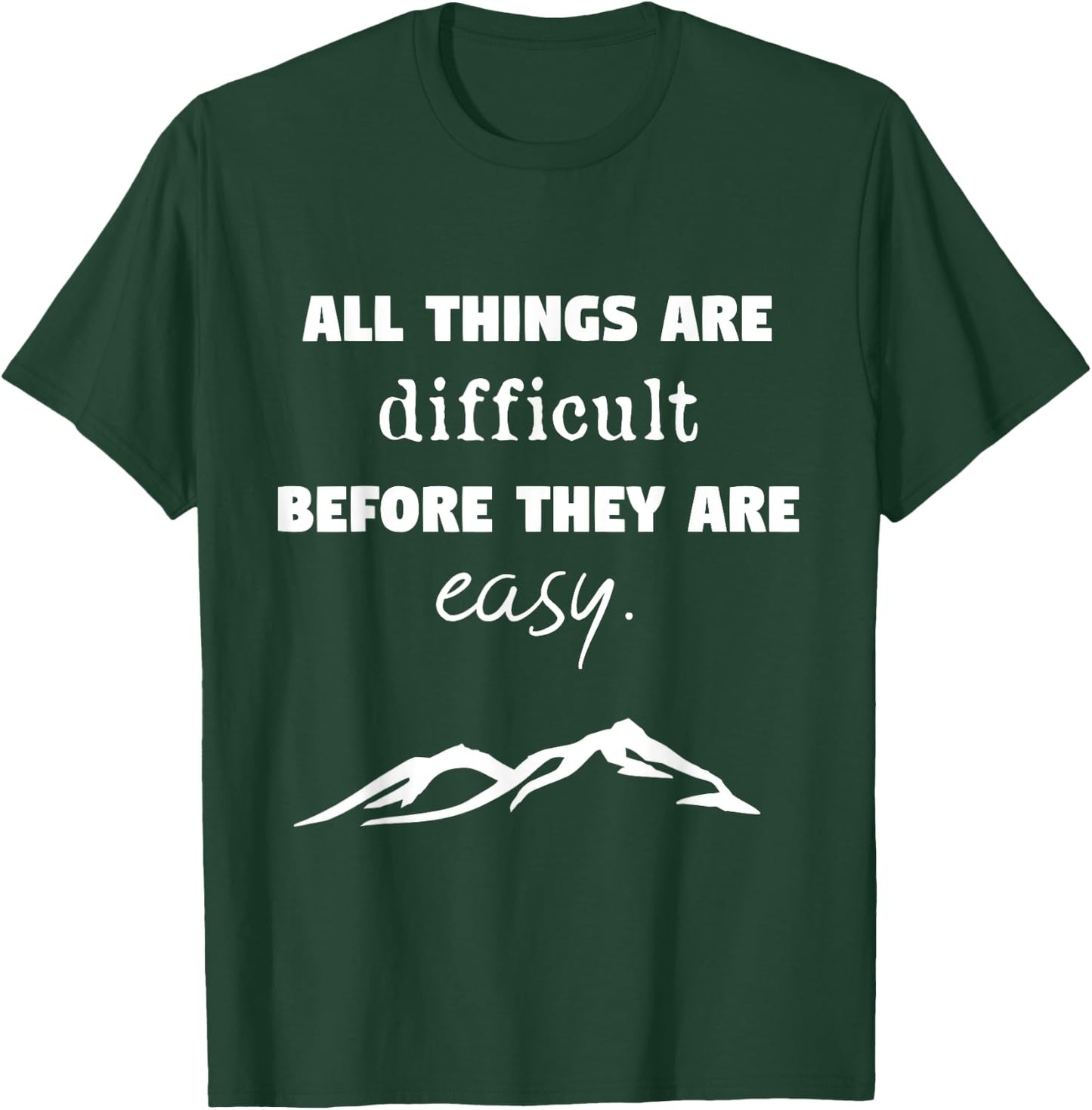 Inspiring Growth Mindset Teacher Christmas Gifts Men Women Kids T-Shirt - T-Shirt | Forest
