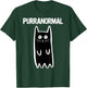 Purranormal Ghost Cat Shirt Paranormal Halloween Kitty Cat T-Shirt - T-Shirt | Forest