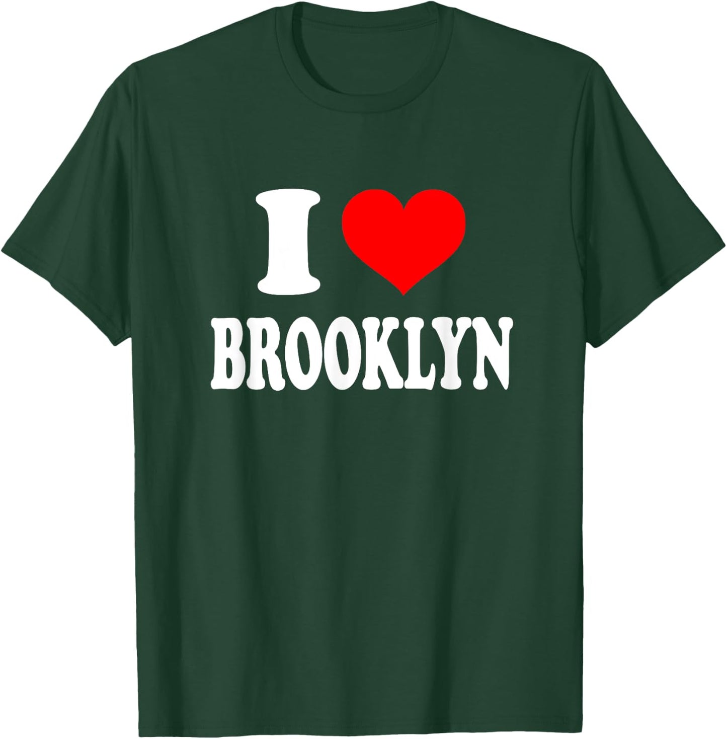 Brooklyn - I Heart Brooklyn - I Love Brooklyn T-Shirt - T-Shirt | Forest