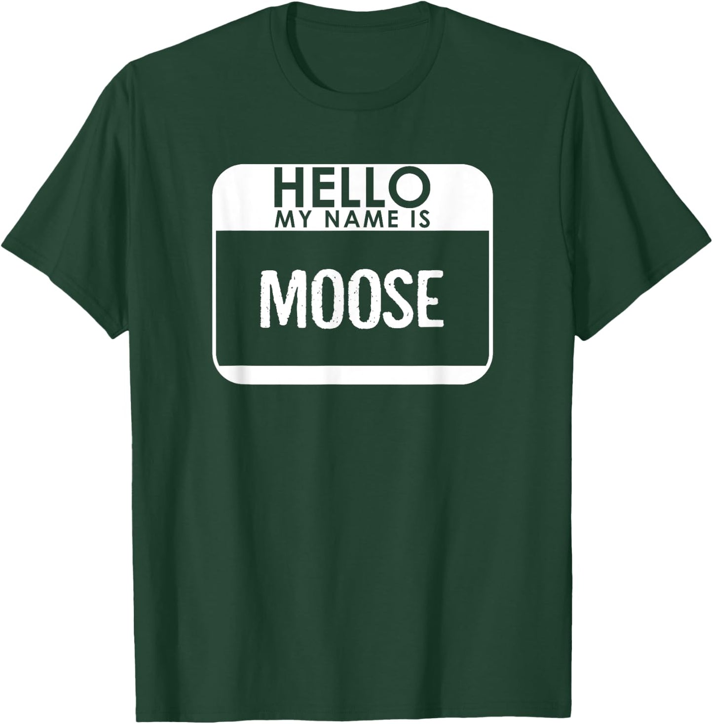 Moose Costume Funny Easy Halloween Outfit Animal T-Shirt - T-Shirt | Forest