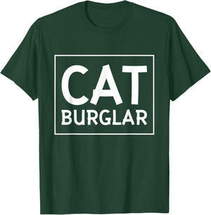 Funny Cat Burglar Outlaw Thief T Shirt T-Shirt - T-Shirt | Forest