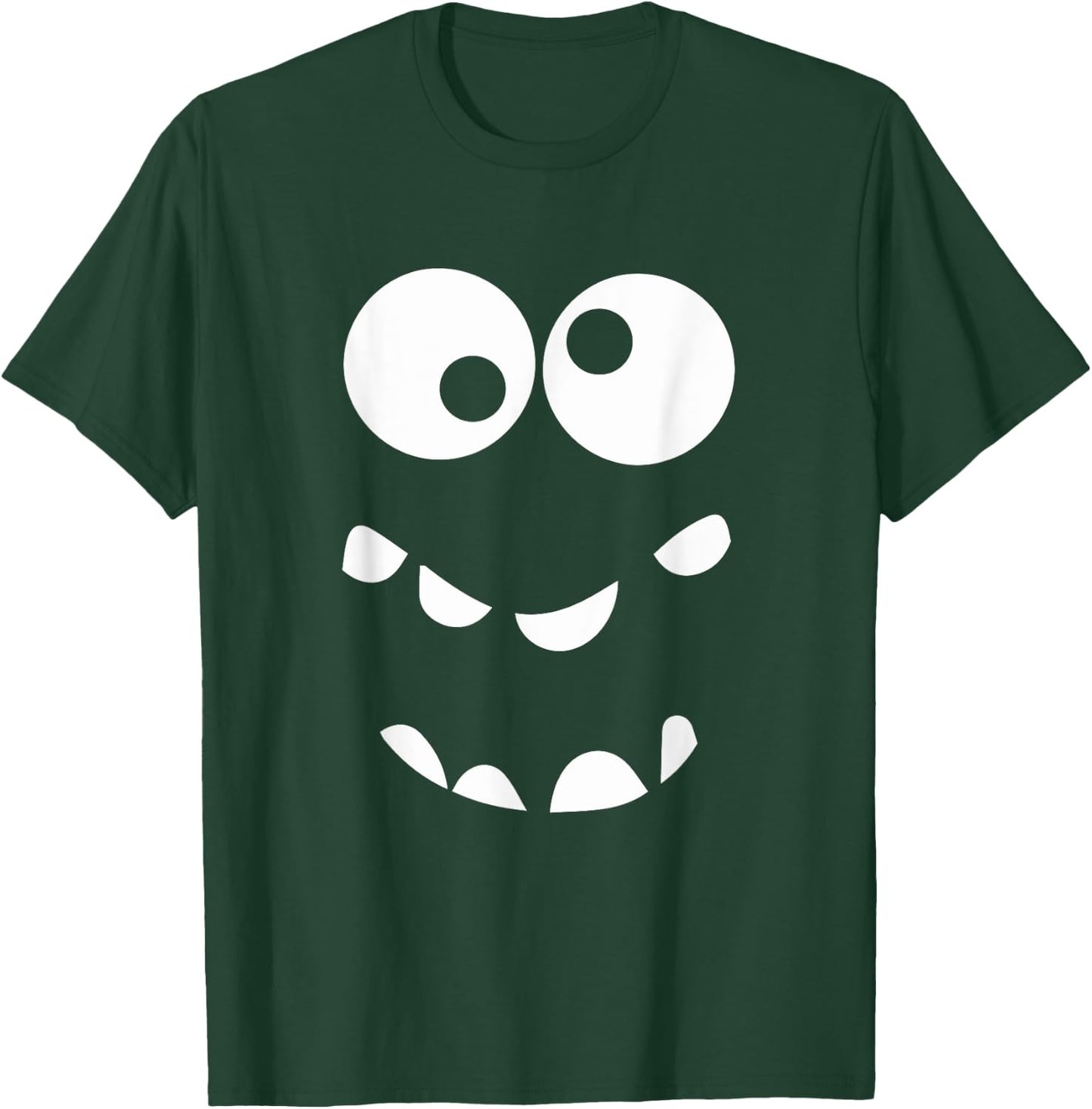 Googly Eyes Laughing Monster! Funny Costume T-Shirt - T-Shirt | Forest