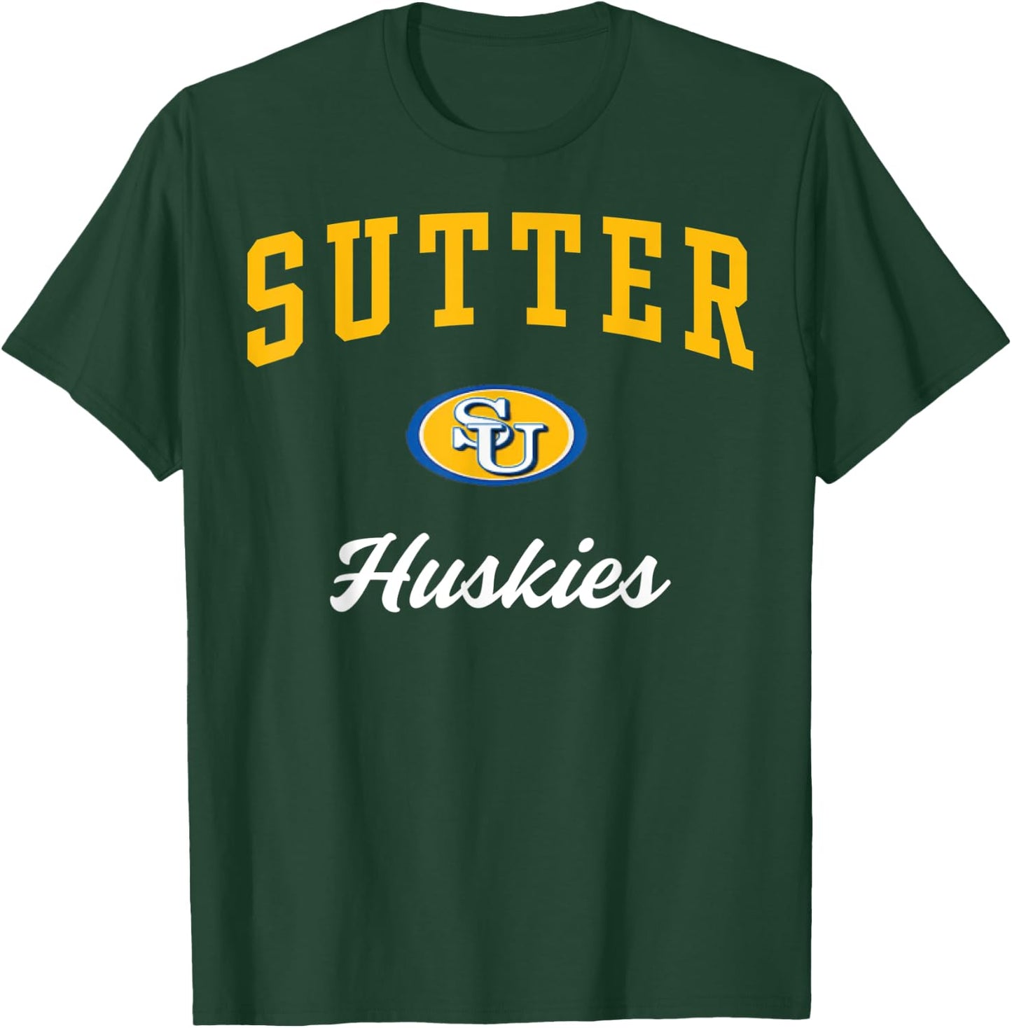 Sutter Union High School Huskies C3 T-Shirt - T-Shirt | Forest