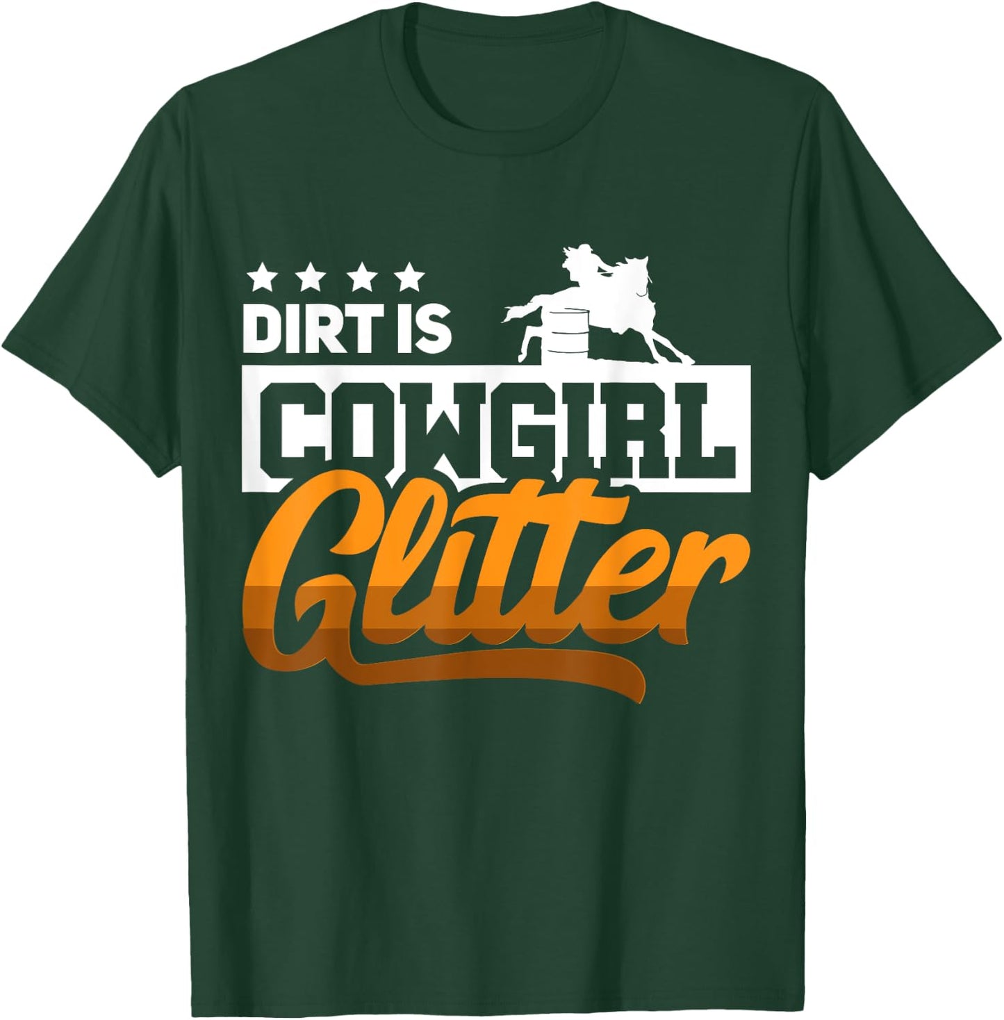 Barrel Race Horse Racer - Barrel Racing Show T-Shirt - T-Shirt | Forest