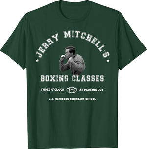 Three O'Clock Boxing Classes T Shirt, Cult Geek Fighter T-Shirt - T-Shirt | Forest