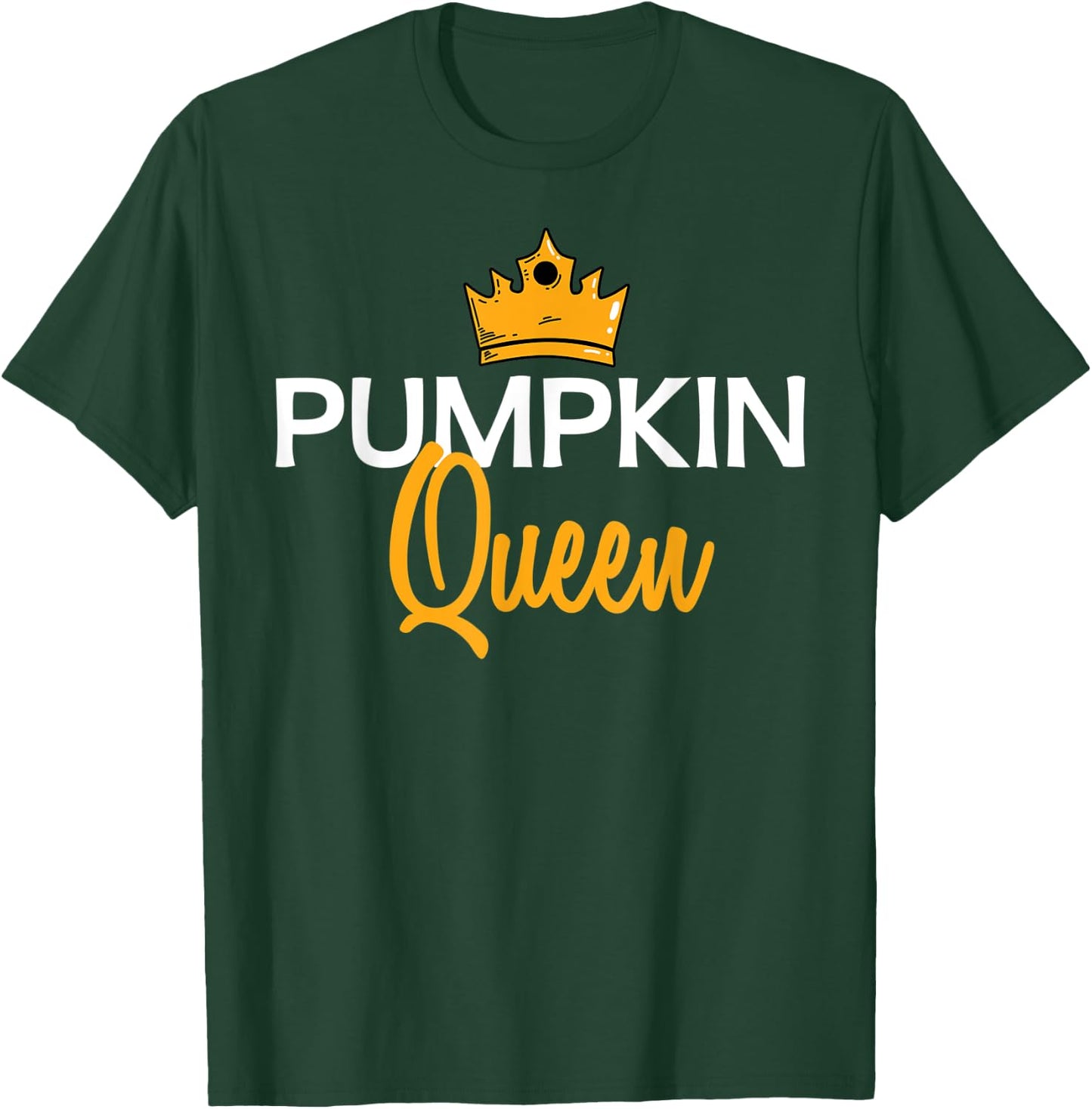 Pumpkin Queen Halloween Fall Season Gift T-Shirt - T-Shirt | Forest