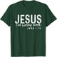 Jesus The Living Word Christian Saying God Faith Bible T-Shirt - T-Shirt | Forest