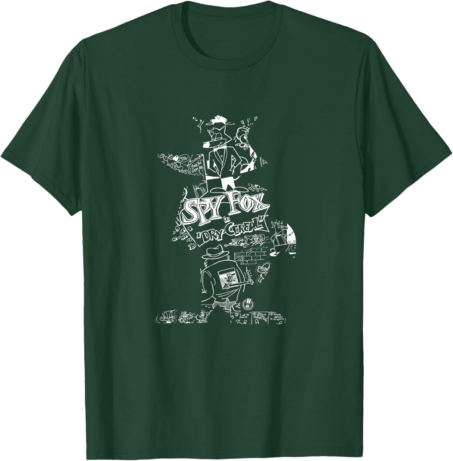 Humongous Entertainment: Spy Fox Silhouette T-Shirt - T-Shirt | Forest