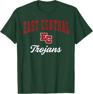 East Central High School Trojans T-Shirt - T-Shirt | Forest