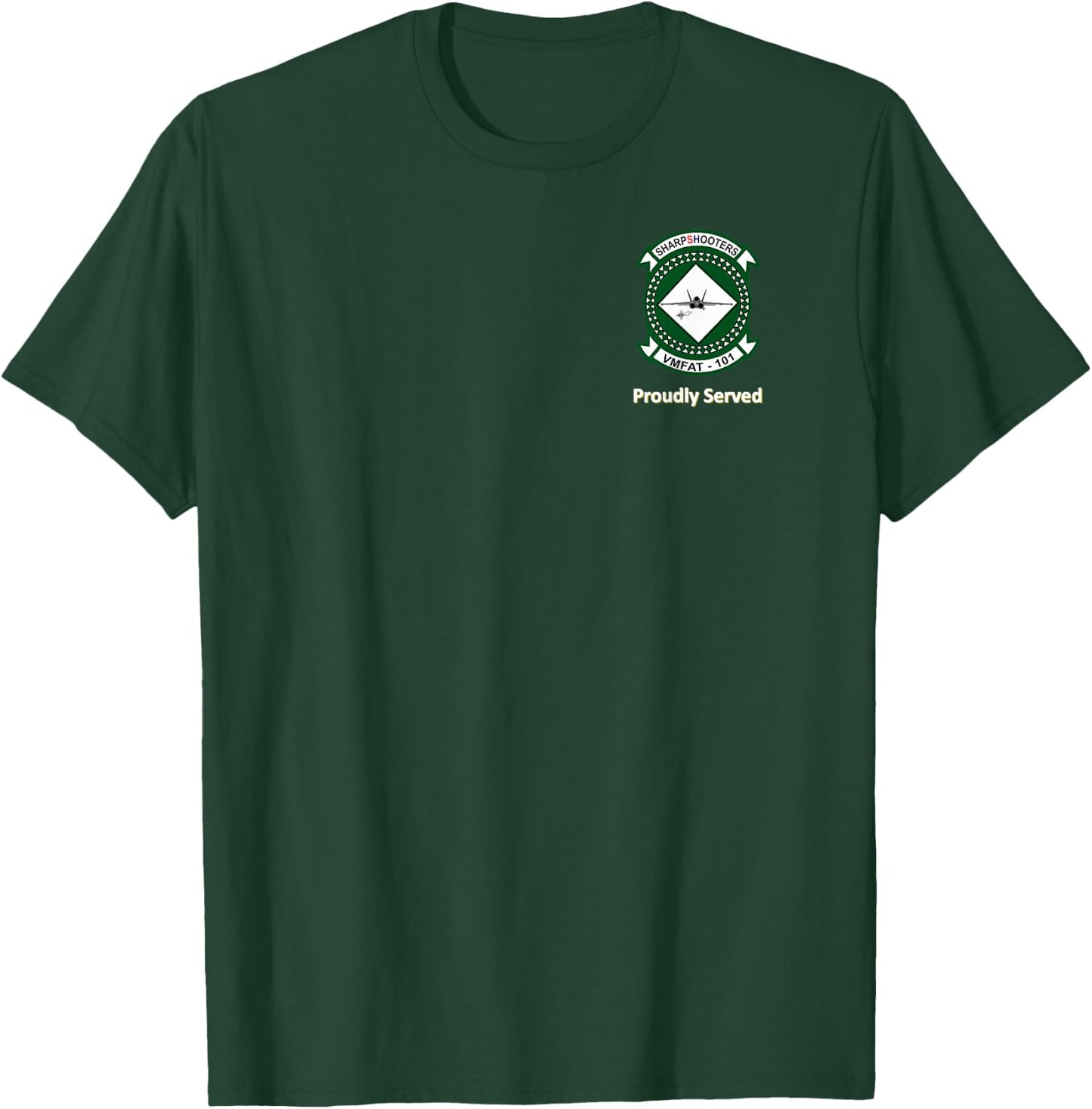 VMFAT-101 F/A-18 Hornet T-Shirt - T-Shirt | Forest
