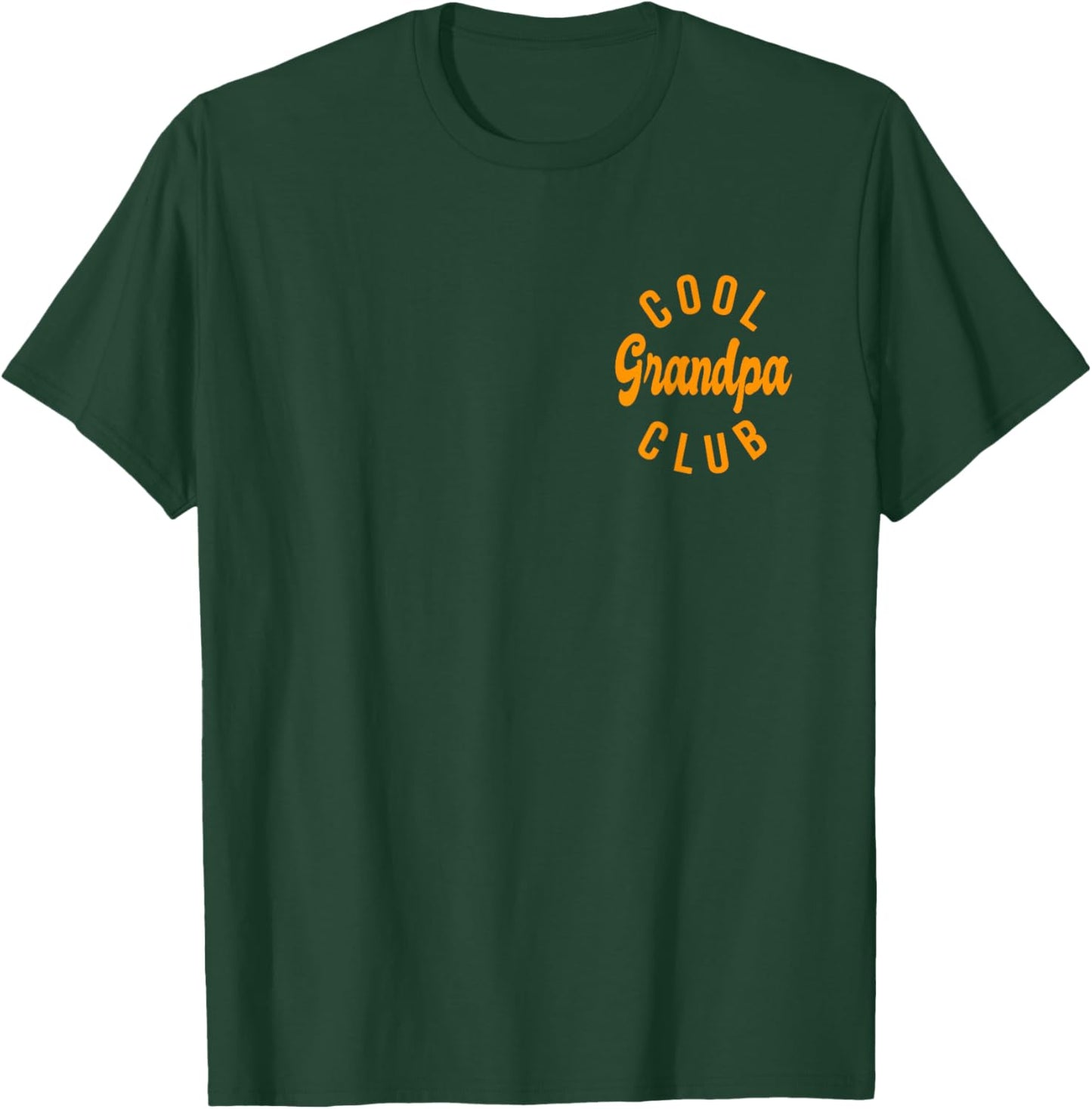 Cool Grandpa Club Retro Vintage Graphic T-Shirt - T-Shirt | Forest