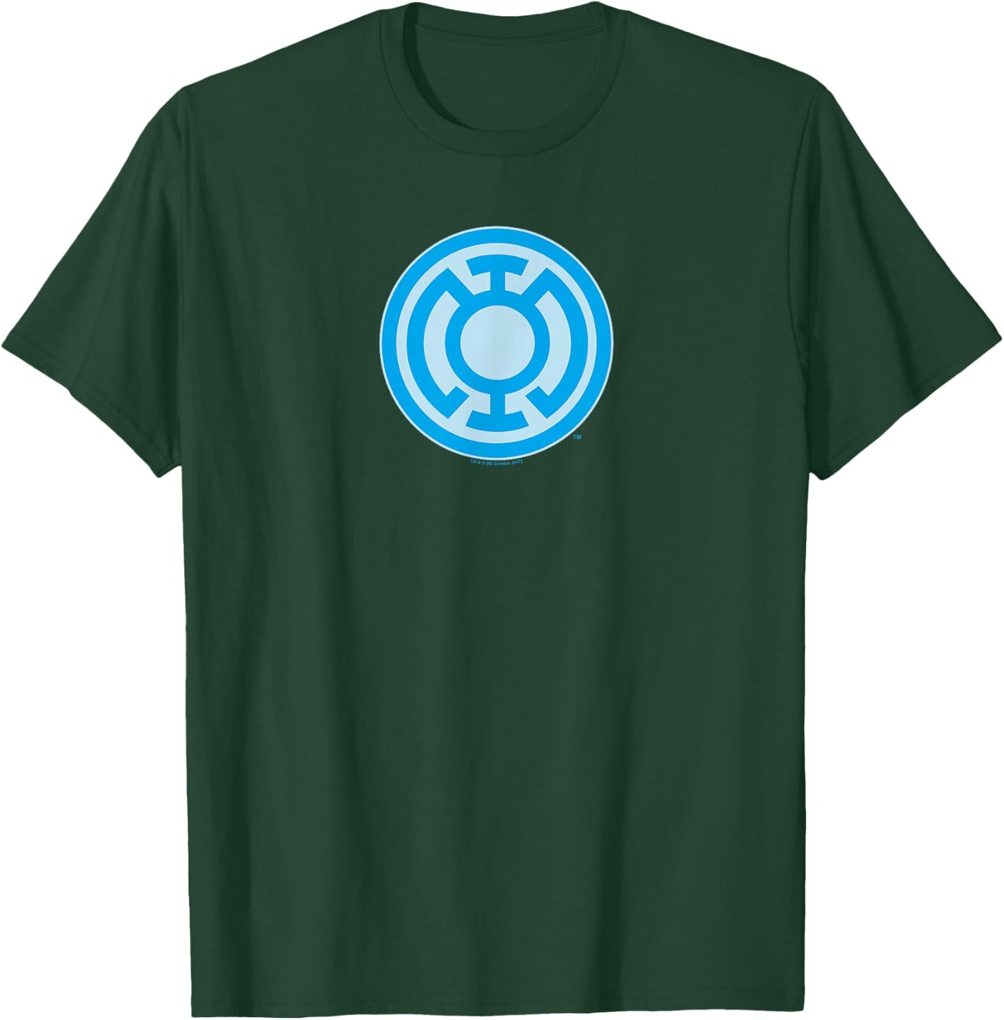 Green Lantern Blue Symbol T-Shirt - T-Shirt | Forest