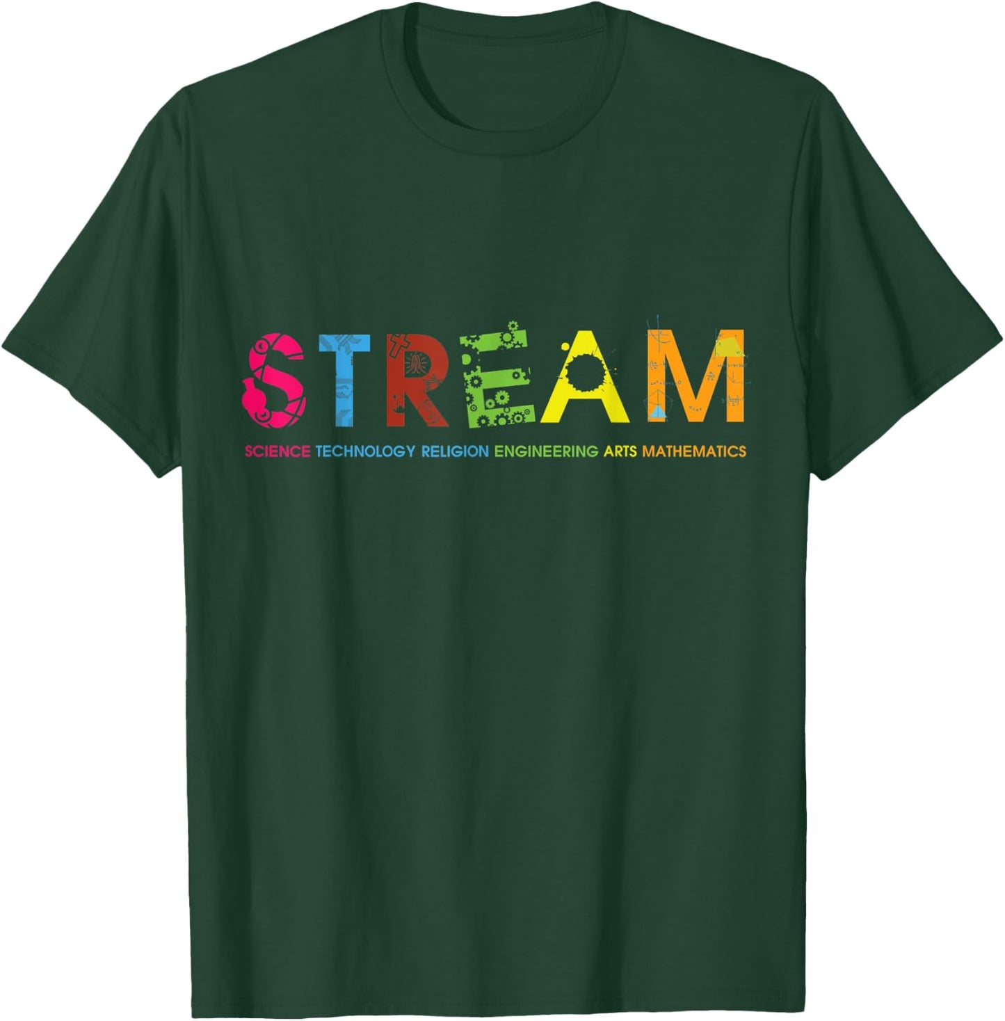 STREAM day - methods of education T-Shirt - T-Shirt | Forest