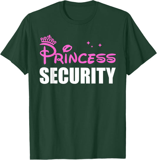Princess Security Halloween Costume, Cute Princess Girls T-Shirt - T-Shirt | Forest