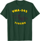 VMA-542 Tigers Attack Squadron AV-8B Harrier T-Shirt - T-Shirt | Forest