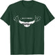 Baltimore City Skyline Inside Raven Silhouette T-Shirt - T-Shirt | Forest