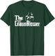 The Glassblower glass blower Blowing Funny Distressed T-Shirt - T-Shirt | Forest