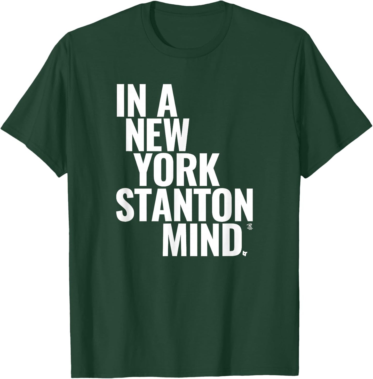 Giancarlo Stanton - in A New York Stanton Mind - Baseball T-Shirt - T-Shirt | Forest