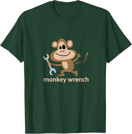 Monkey Wrench T-Shirt - T-Shirt | Forest