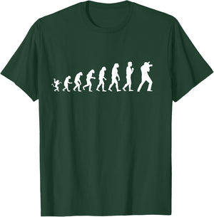 Funny Photography Evolution For Photographers T-Shirt - T-Shirt | Forest