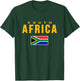 South Africa South African Flag T-Shirt - T-Shirt | Forest