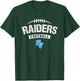 Seneca Valley Raiders Logo Football Distressed HS T-Shirt - T-Shirt | Forest