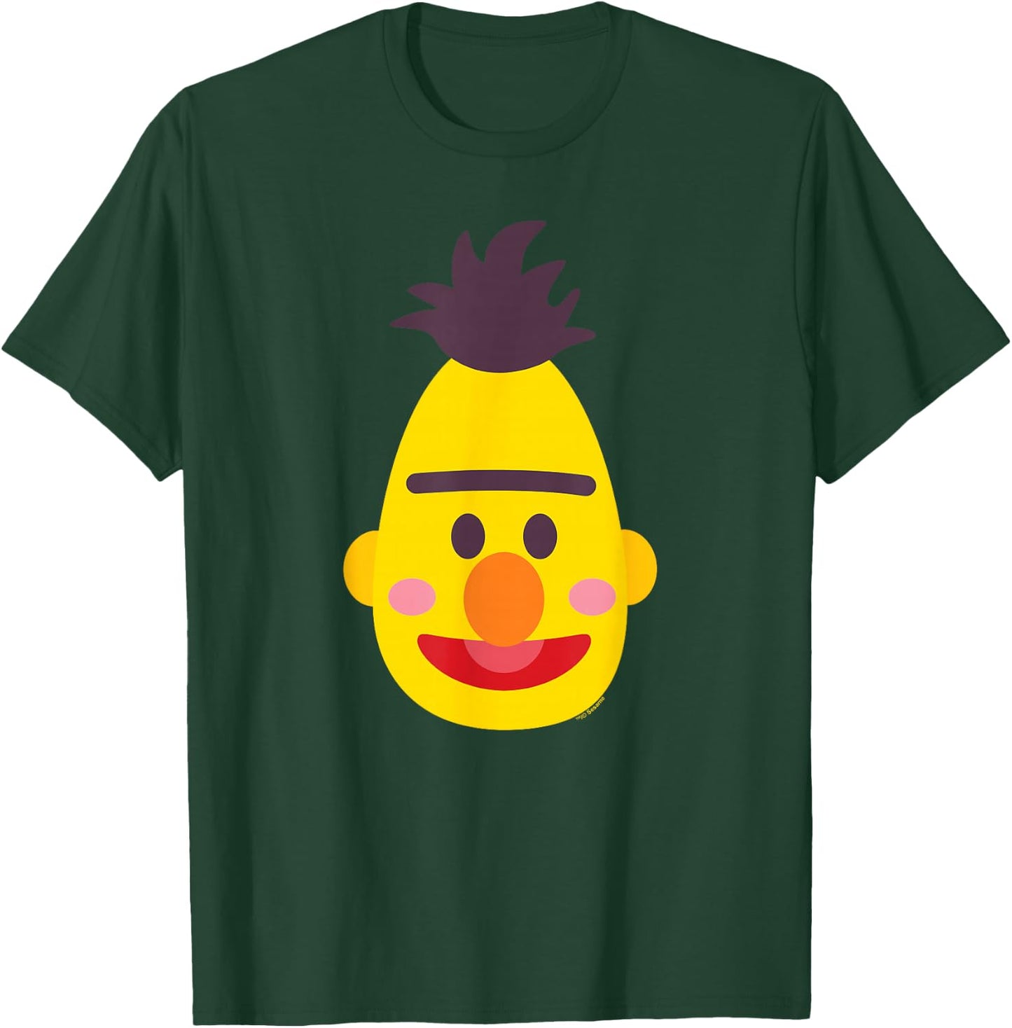 Sesame Street Bert Kawaii Face Halloween Costume T-Shirt - T-Shirt | Forest