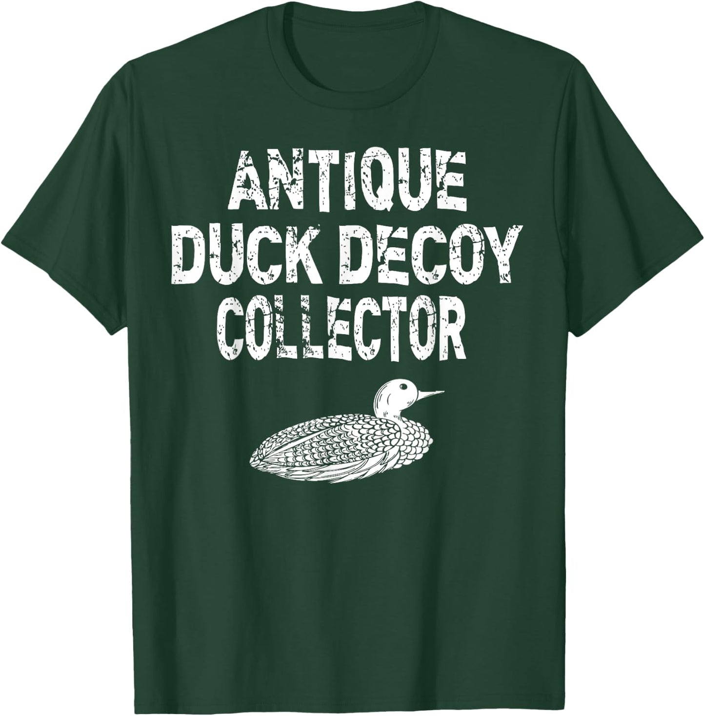 Antique Duck Decoy Collector T Shirt T-Shirt - T-Shirt | Forest