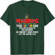 Warning: This Autism Dad Uses His Patience on His Kids T-Shirt - T-Shirt | Forest