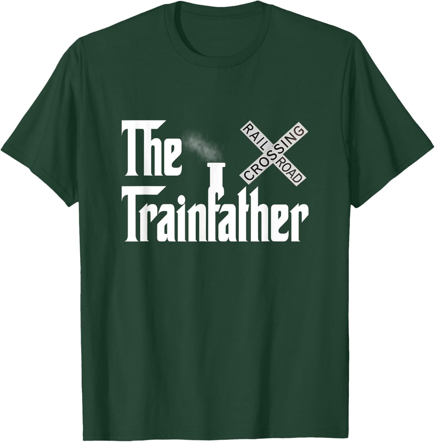 Model Train Locomotive Engine Railroad Engine Engineer Gift T-Shirt - T-Shirt | Forest