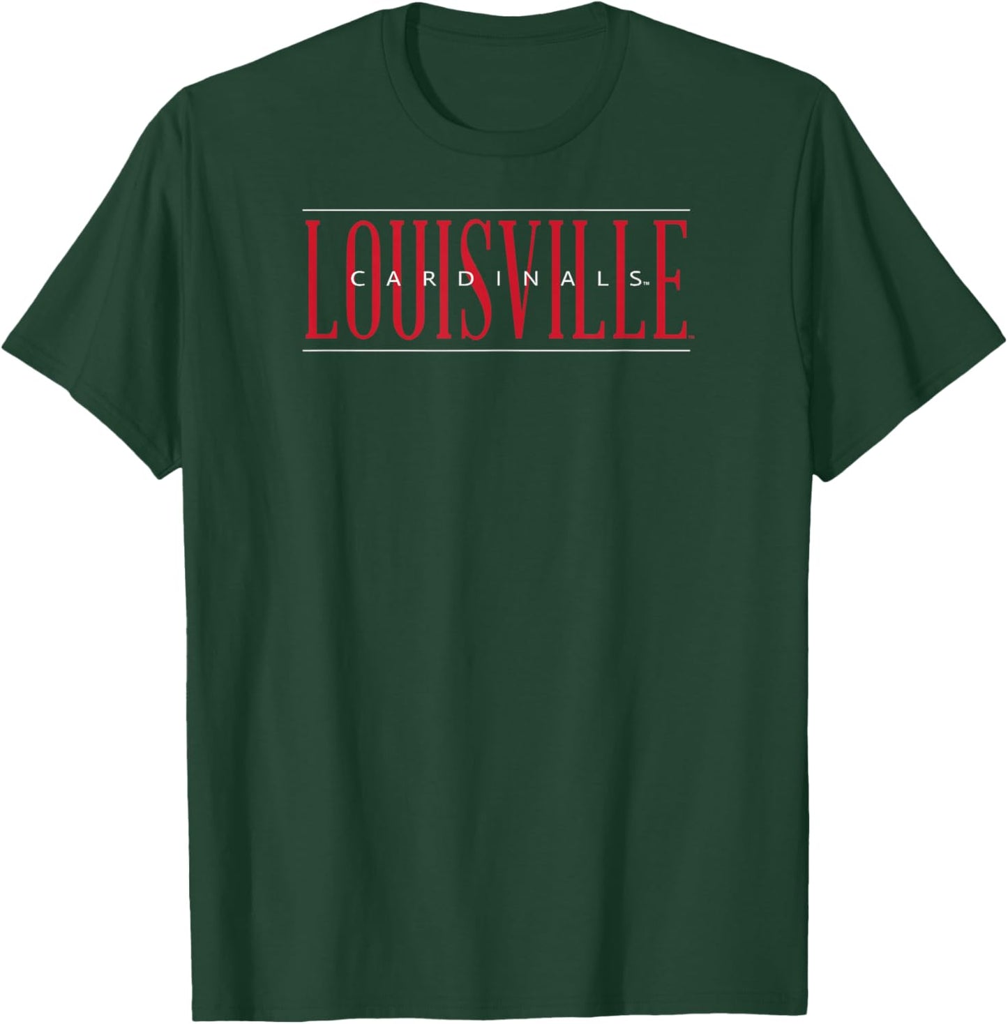 Louisville Cardinals Psychic Black Officially Licensed T-Shirt - T-Shirt | Forest