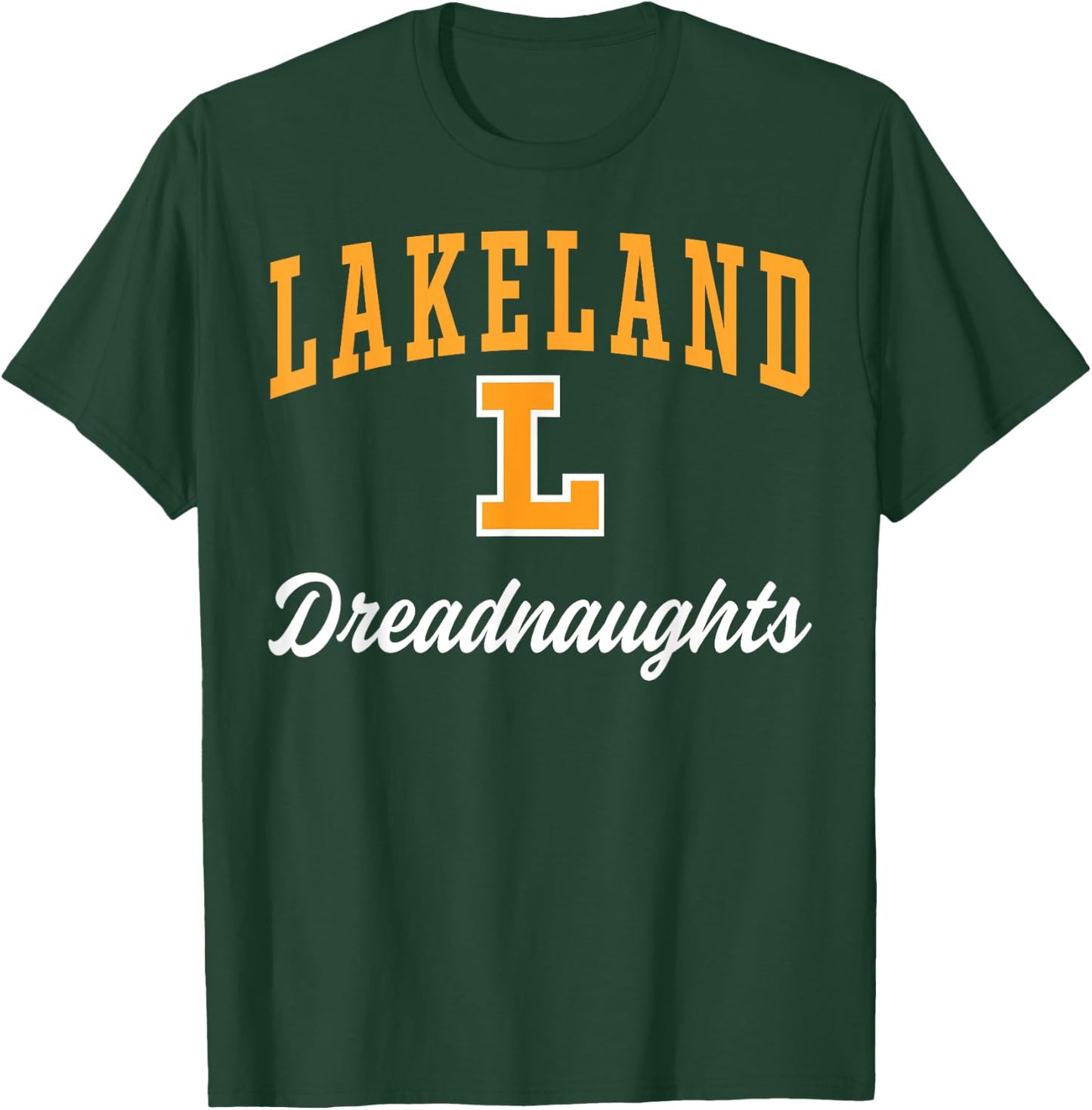 Lakeland High School Dreadnaughts C3 T-Shirt - T-Shirt | Forest