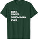 Best Junior Groomsman Kids Boys T-Shirt - T-Shirt | Forest