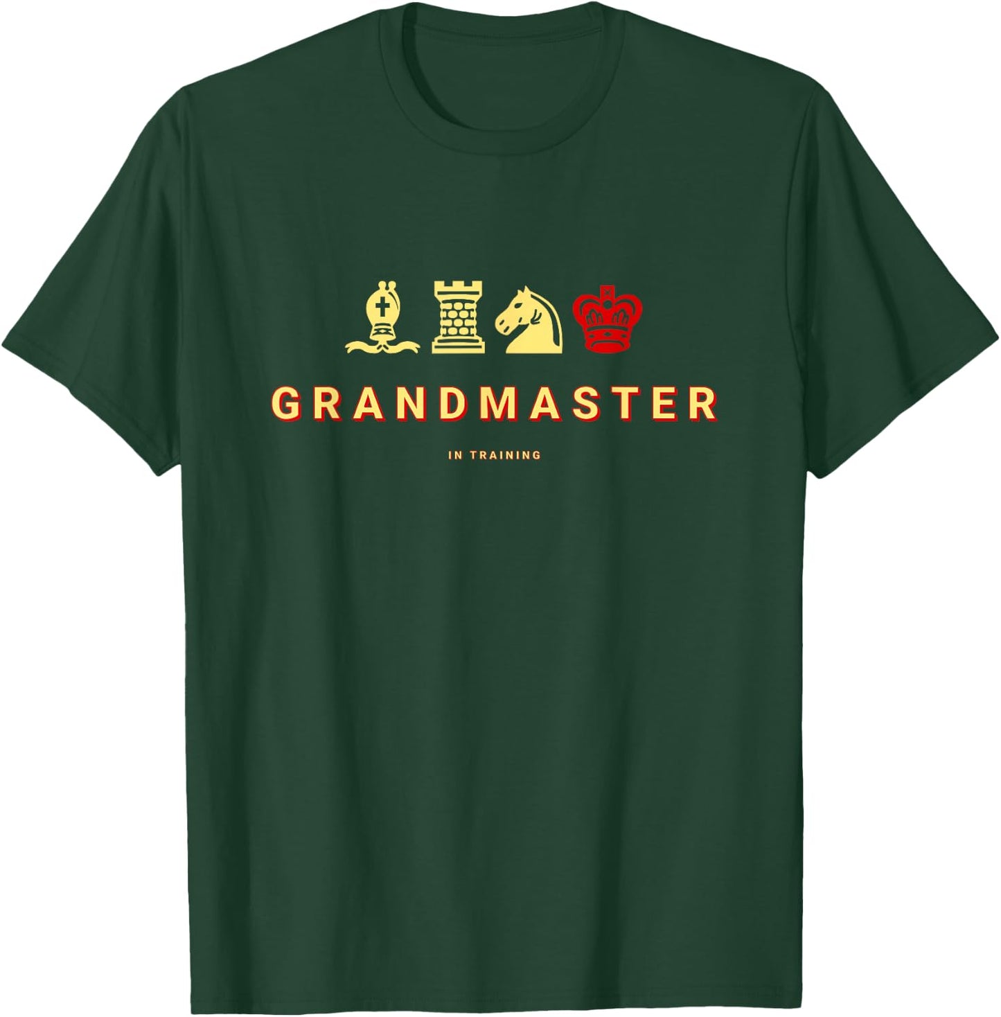 Chess . Chess Grandmaster In Training Funny T-Shirt - T-Shirt | Forest